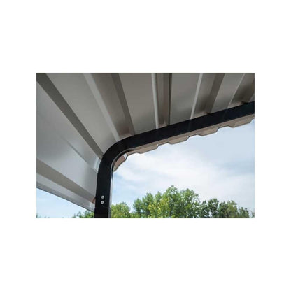 Arrow Carport, 10 ft. x 20 ft. x 9ft. Eggshell 10′ x 20′ x 9′