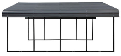 Arrow Carport, 20 ft. x 20 ft. x 7ft. Charcoal 20′ x 20′ x 7′
