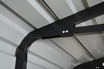Arrow Carport, 20 ft. x 20 ft. x 7ft. Charcoal 20′ x 20′ x 7′