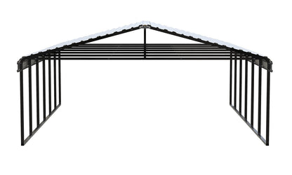 Arrow Carport, 20 ft. x 29 ft. x 9ft. Eggshell 20′ x 29′ x 9′