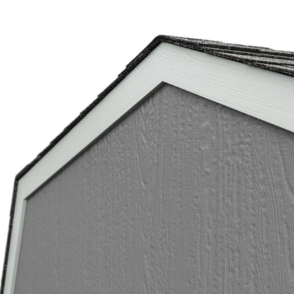 Handy Home Products Hudson 12×20 Do-it-Yourself Wooden Storage Shed with Floor Brown