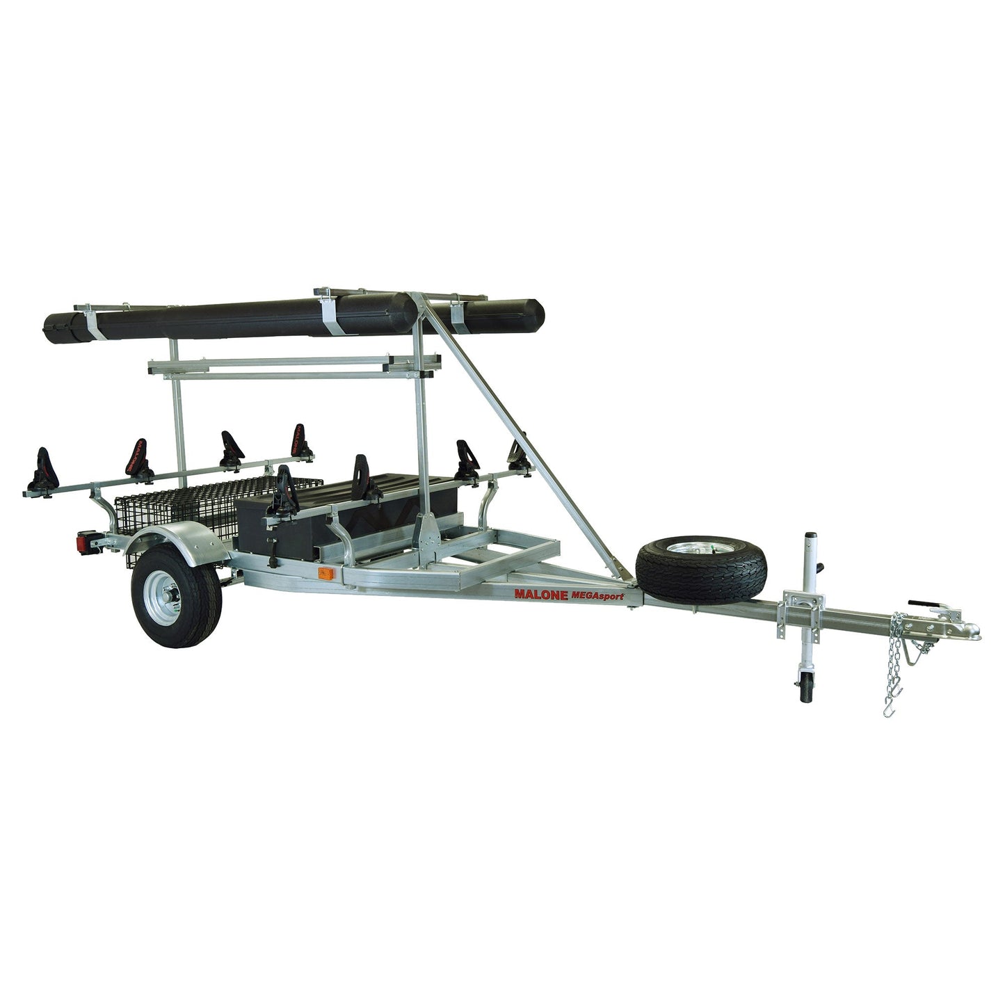 Malone MegaSport 2-Boat SaddleUp Pro Ultimate Angler Trailer Package